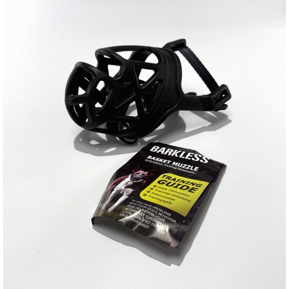 Barkless Other - BARKLESS BASKET DOG MUZZLE Size L (Open Box)‎